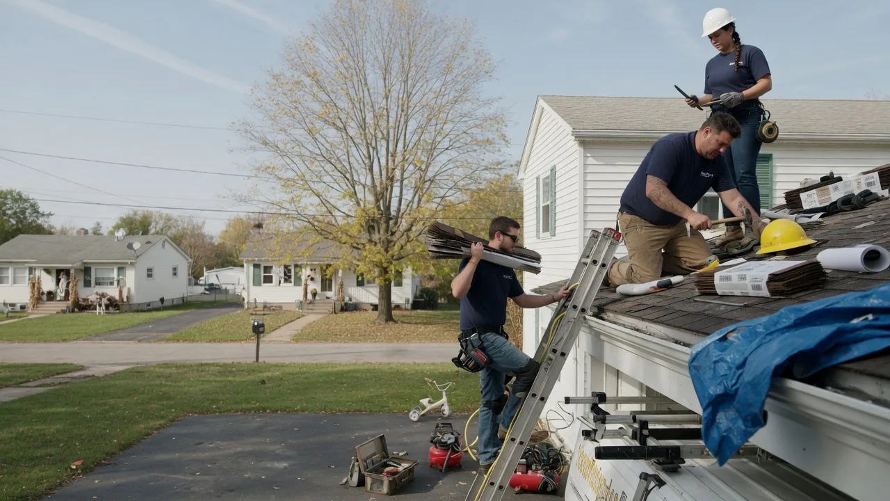 Local Roofing Contractors in Medora, IL near me
